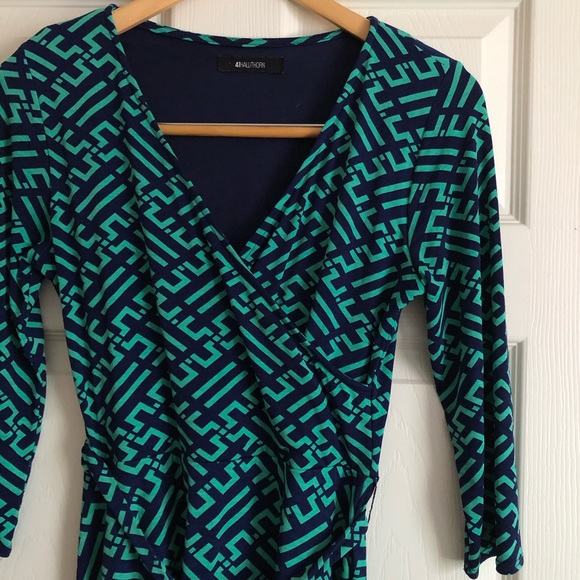 41 Hawthorn Renesme Geometric Print Dress - Picture 4 of 5